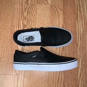 Women’s Vans Perf Leather Slip On
